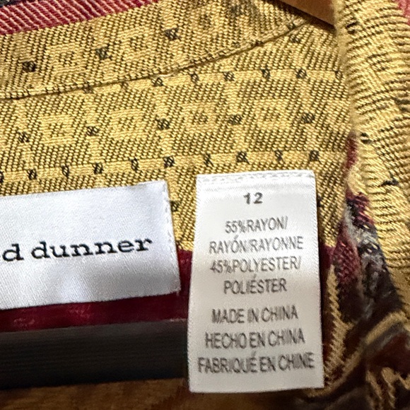 Alfred Dunner Multicolor Patterned Blazer - Picture 2 of 5